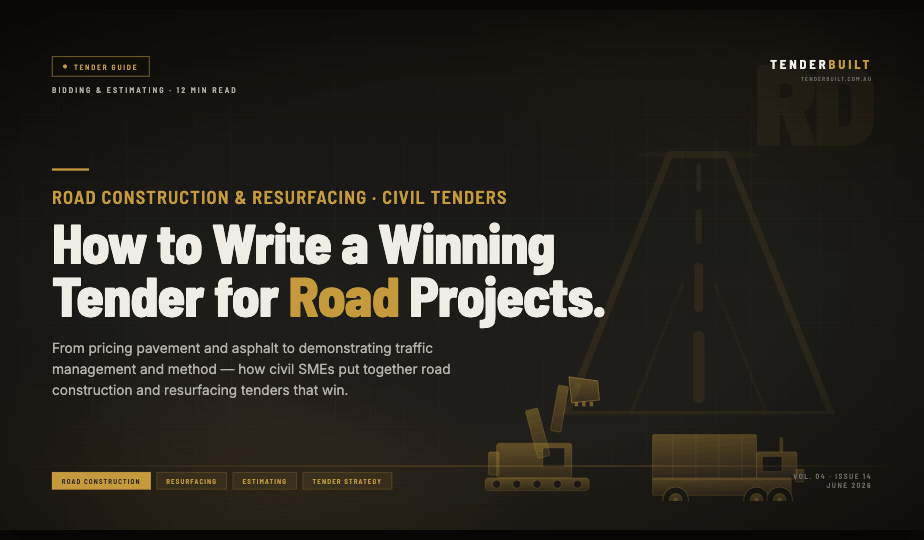 How to Write a Winning Tender for Road Construction & Resurfacing Projects